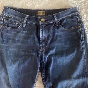 Mother blue jeans, size 27, GUC.